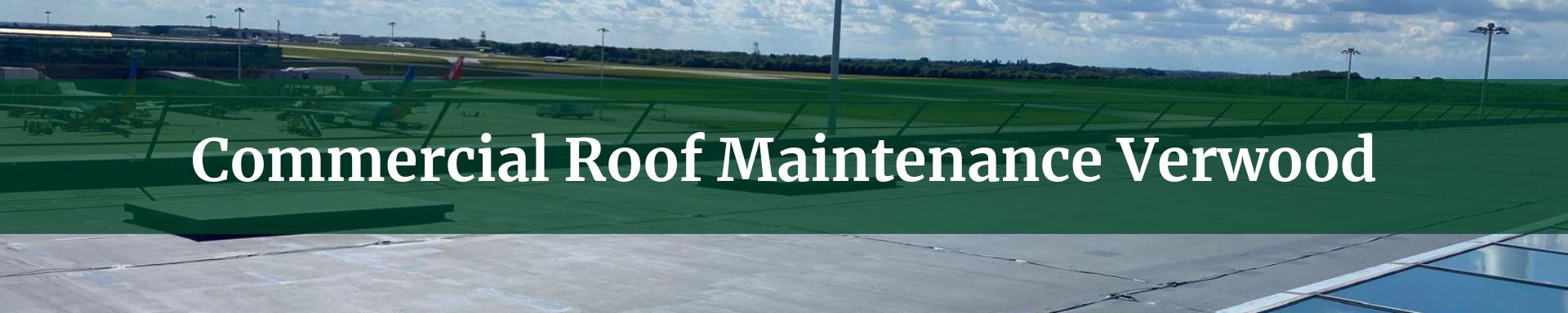 commercial roof maintenance Verwood
